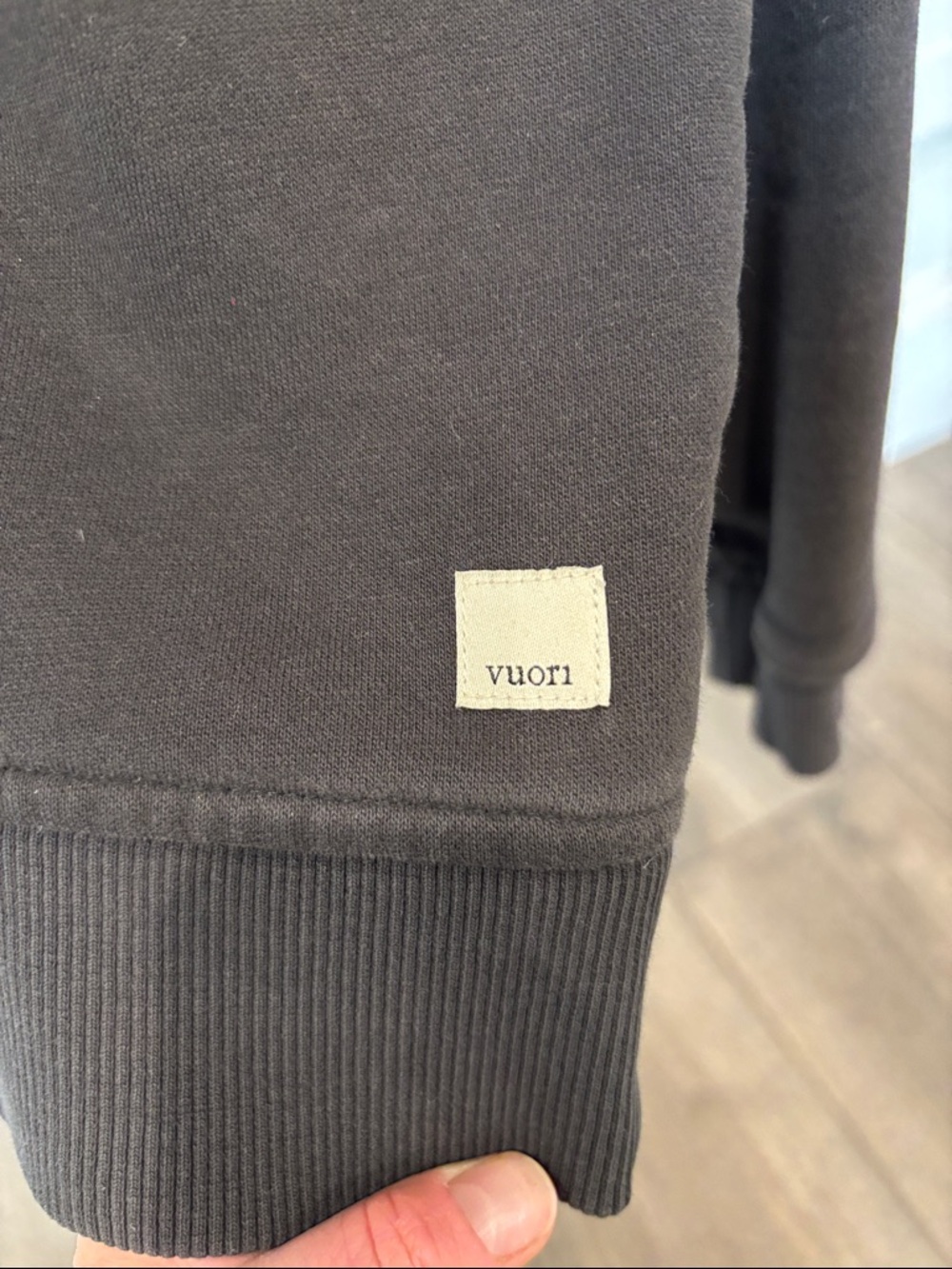 Vuori Women’s Black Half-Zip Pullover - Picture 3 of 5